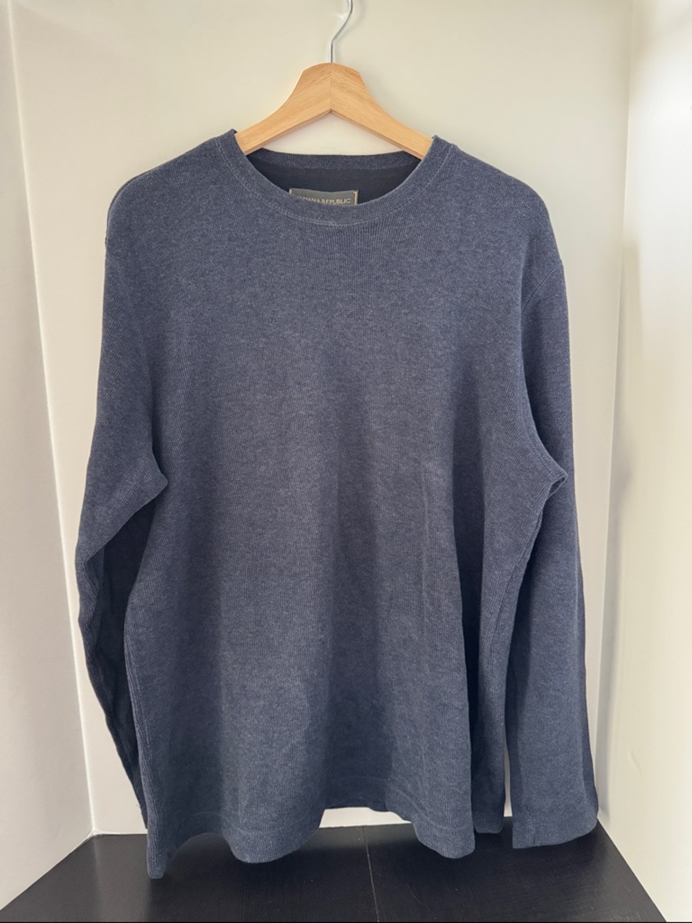 Men's Banana Republic Crewneck Sweater in Dusty Blue